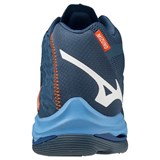 Mizuno WAVE LIGHTNING Z7 MID Кроссовки волейбольные Темно-синий/Голубой - фото 289650