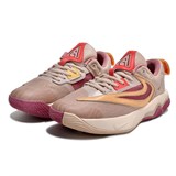Nike GIANNIS IMMORTALITY 3 EP "FOSSIL STONE DESERT BERRY" Кроссовки баскетбольные Бежевый/Красный - фото 289684