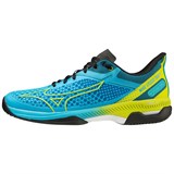 Mizuno WAVE EXCEED TOUR 5 AC Кроссовки теннисные Голубой/Желтый - фото 289717