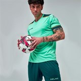 Kelme SHORT SLEEVE FOOTBALL SET (8351ZB1158-328) Форма футбольная Мятный/Темно-зеленый - фото 289778 Kelme SHORT SLEEVE FOOTBALL SET (8351ZB1158-328) Форма футбольная Мятный/Темно-зеленый - фото 289778