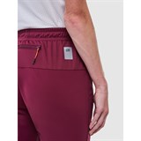 GRi ТЕМП 4.0 (W) Брюки беговые утепленные женские Бордовый - фото 289939