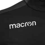 Macron TIGRIS 1/4 ZIP TOP Толстовка спортивная на молнии Черный/Белый - фото 289995