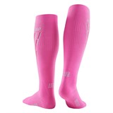 CEP SKI THERMO TALL COMPRESSION SOCKS (W) Компрессионные гольфы для катания на лыжах женские Розовый/Красный - фото 290075