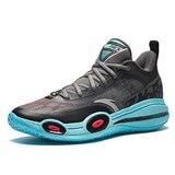 Anta ATTACK 1 "BLACK BLUE" Кроссовки баскетбольные Черные - фото 290548