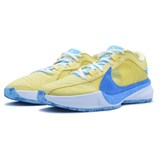 Nike ZOOM FREAK 5 "THROUGH MY EYES" Кроссовки баскетбольные Желтый/Синий - фото 290693