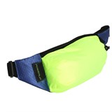 PowerUp VOL BOTTLE POCKET BLUE Сумка на пояс с объемным карманом для бутылки Желтый/Синий - фото 290909