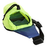 PowerUp VOL BOTTLE POCKET BLUE Сумка на пояс с объемным карманом для бутылки Желтый/Синий - фото 290911