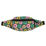 PowerUp VOL DONUTS Сумка на пояс объемная Розовый/Зеленый - фото 290915