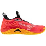 Mizuno WAVE MOMENTUM 3 Кроссовки волейбольные Красный/Желтый - фото 290944