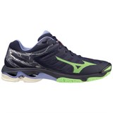 Mizuno WAVE VOLTAGE Кроссовки волейбольные Темно-синий/Зеленый - фото 290996