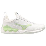 Mizuno WAVE LUMINOUS 2 (W) Кроссовки волейбольные женские Белый/Зеленый - фото 291047