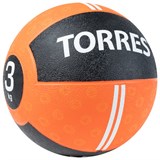 Torres 3 КГ Медбол Оранжевый/Черный - фото 291079