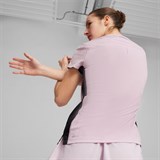 Puma FAVOURITE TEE (W) Футболка беговая женская Розовый/Черный - фото 291123