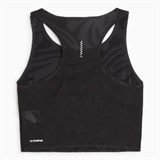 Puma RUN ULTRASPUN CROP TOP (W) Топ беговой женский Черный - фото 291132 Puma RUN ULTRASPUN CROP TOP (W) Топ беговой женский Черный - фото 291132