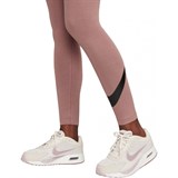 Nike HIGH-WAISTED GRAPHIC LEGGINGS (W) Леггинсы женские Розовый - фото 291175