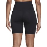 Nike DRI-FIT ONE HIGH-WAISTED 18CM BIKER SHORTS (W) Шорты-велосипедки женские Черный - фото 291186