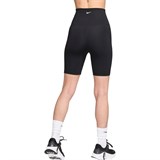 Nike ONE HIGH-WAISTED 18CM BIKER SHORTS (W) Шорты-велосипедки женские Черный - фото 291212