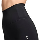 Nike ONE HIGH-WAISTED 18CM BIKER SHORTS (W) Шорты-велосипедки женские Черный - фото 291218