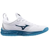 Mizuno WAVE LUMINOUS 2 Кроссовки волейбольные Белый/Синий - фото 291249