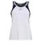 Head CLUB 22 TANK TOP (W) Майка теннисная женская Белый/Черный - фото 291425