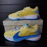 Nike ZOOM FREAK 5 "THROUGH MY EYES" Кроссовки баскетбольные Желтый/Синий - фото 291560