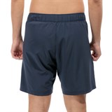 Mizuno 8 IN FLEX SHORT Шорты теннисные Темно-синий/Оранжевый - фото 291853