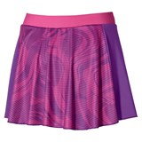Mizuno CHARGE PRINTED FLYING SKIRT (W) Юбка-шорты теннисные женские Розовый - фото 291869