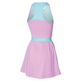 Mizuno CHARGE PRINTED DRESS (W) Платье теннисное женское Голубой/Розовый - фото 291882