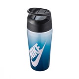 Nike TR HYPERCHARGE STRAW BOTTLE GRAPHIC Бутылка для воды 450 мл Синий - фото 291996