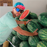 Wondertrail WATERMELON Кепка беговая Голубой - фото 293061