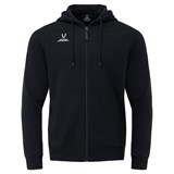 Jögel ESSENTIAL COTTON ZIP HOODIE Толстовка на молнии с капюшоном Черный - фото 293204