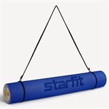 Starfit FM-201 TPE 183X61X0,4 СМ Коврик для йоги и фитнеса Синий/Бежевый - фото 293661
