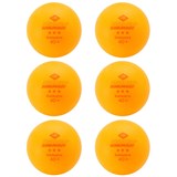 Donic EXCLUSIVE 3* Мячи для настольного тенниса (6 шт) Оранжевый - фото 293673