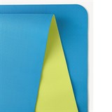 Starfit FM-201 TPE 183X61X0,4 СМ Коврик для йоги и фитнеса Синий/Лайм - фото 293681