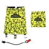 Wondertrail YELLOW PRINT Гамаши беговые Желтый - фото 293720