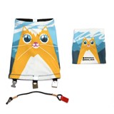 Wondertrail ТРИ КОТА - РЫЖИЙ Гамаши беговые Оранжевый - фото 293891