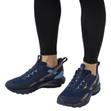Mizuno WAVE RIDER TT 2 Кроссовки беговые Темно-синий/Золотой - фото 293968