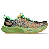 Asics GEL-NOOSA TRI 16 Кроссовки беговые Черный/Оранжевый/Зеленый - фото 294880