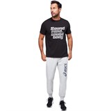 Asics SMSB GRAPHIC TEE IV Футболка беговая Черный/Белый - фото 294947