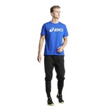 Asics BIG LOGO TEE Футболка беговая Синий - фото 294981