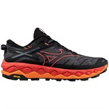 Mizuno WAVE MUJIN X Кроссовки беговые Черный/Оранжевый - фото 294993