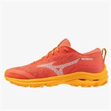 Mizuno WAVE RIDER GTX (W) Кроссовки беговые женские Оранжевый - фото 295026