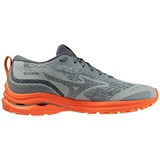 Mizuno WAVE RIDER GTX Кроссовки беговые Серый/Оранжевый - фото 295030