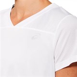 Asics PRACTICE W SS TEE (W) Футболка теннисная женская Белый - фото 295047