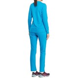 Asics WOMAN KNIT SUIT Костюм спортивный волейбольный женский Голубой - фото 295059