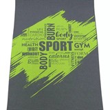 Espado ES2124-2 1/10 PVC 173х61х0.3 СМ Коврик для йоги Черный\Зеленый - фото 295174