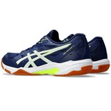 Asics GEL-ROCKET 11 Кроссовки волейбольные Темно-синий/Белый - фото 295194