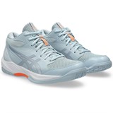 Asics GEL-TASK MT 4 (W) Кроссовки волейбольные женские Голубой/Оранжевый - фото 295201
