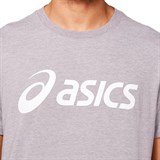 Asics BIG LOGO TEE Футболка беговая Серый - фото 295333