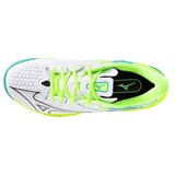 Mizuno WAVE EXCEED TOUR 6 AC (W) Кроссовки теннисные женские Белый/Зеленый - фото 295375